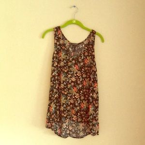 Express V neck tank top